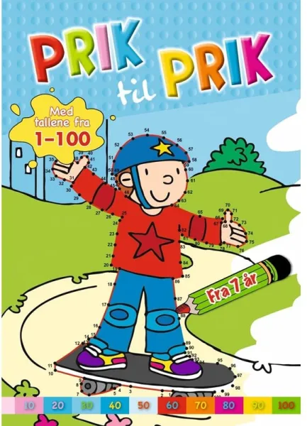 Dot to dot: 1-100 (skater) - Hobby - booklet