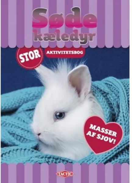 Tactic Cute Pets large activity book (96p)