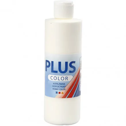 Plus Color Craft Paint, Offwhite, 250ml